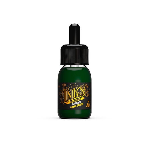 [ AK16007 ] Ak-interactive CAMO GREEN – INK 30ml