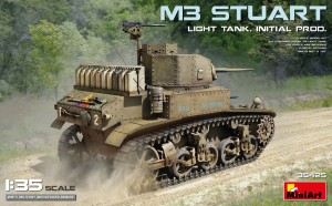 [ MINIART35425 ] Miniart M3 Stuart Light Tank. Initial Prod. 1/35