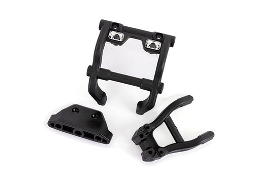 [ TRX-6777X ] Traxxas Wheelie bar mounts/ rear skidplate (fits 4WD Stampede®) (for LED light kit installation) - TRX6777X