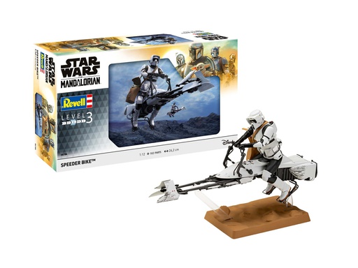 [ RE06786 ] Revell Star Wars The Mandalorian Speeder Bike 1/12