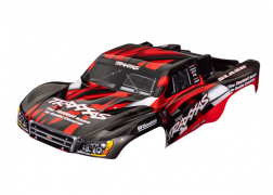 [ TRX-5851 ]  Body, Slash® 2WD (also fits Slash® VXL &amp; Slash® 4X4), red (painted, decals applied) - trx5851