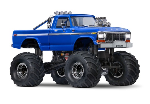 [ TRX-98044-1BLUE ] Traxxas TRX-4MT Ford F-150 Monster Truck Blue 1/18 - TRX98044-1 