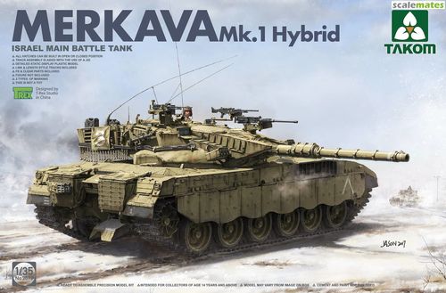 [ TAKOM2079 ] Takom Merkava Mk.1 Hybrid (israeli main battle tank) 1/35