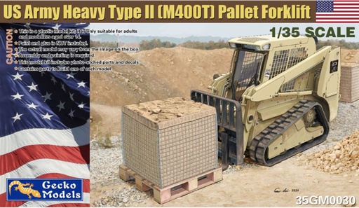 [ 35GM0030 ] Gecko Models US Army Heavy Type II (M400T) Pallet Forklift 1/35