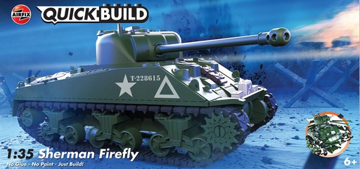 [ AIRJ6042 ] Airfix Quickbuild Sherman Firefly 1/35