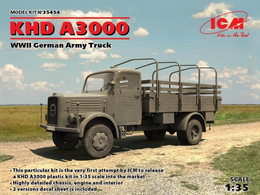 [ ICM35454 ] ICM WWII german truck KHD A3000 1/35