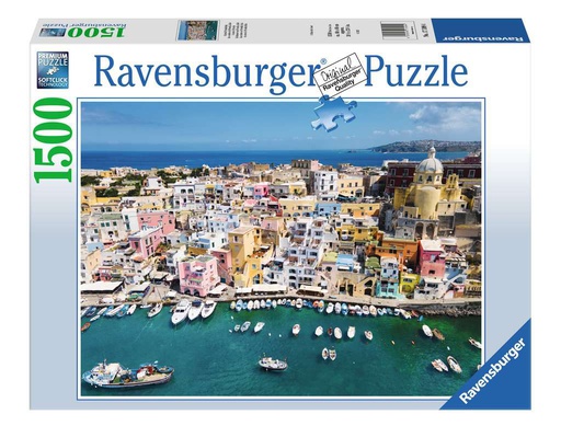 [ RAV175994 ] Ravensburger De Kleuren van Procida, Italië 1500 stukjes