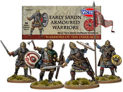 [ VICTRIXVXDA016 ] Early Saxon Unarmoured Warriors