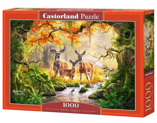[ CASTOR104253 ] Castorland puzzle Royal family (1000 stukjes)