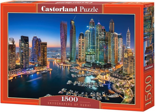 [ CASTOR151813 ] Castorland puzzle Skyscrapers of Dubai (1500 stukjes)