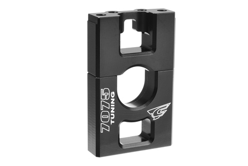 [ PROC-00180-832 ] Team Corally - Center Diff. Bulkhead - Swiss Made 7075 T6 - Black - 1 set