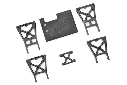 [ PROC-00180-716 ] Team Corally - Center Roll Cage Mount - Chassis Tube Version - Composite - 1 set