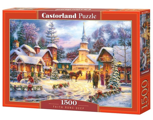 [ CASTOR151646 ] Castorland Faith runs Deep puzzle 1500 stukjes
