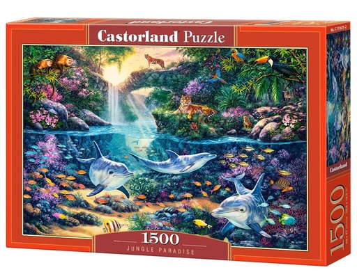 [ CASTOR151875 ] Castorland jungle paradise puzzle - 1500 stukjes