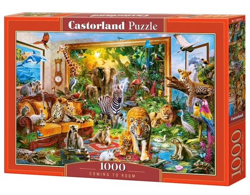 [ CASTOR104321 ] Castorland coming to room puzzle - 1000 stukjes