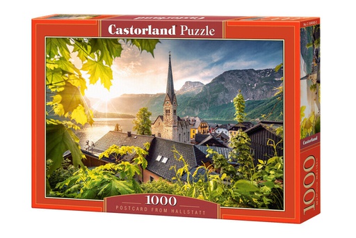 [ CASTOR104543 ] Castorland puzzle Postcard from hallstatt (1000 stukjes)