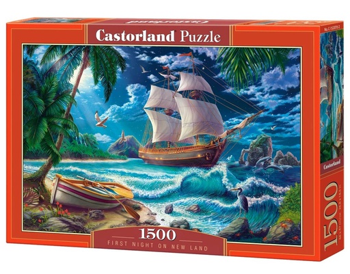 [ CASTOR152070 ] Castorland First night on new land  puzzle  - 1500 stukjes