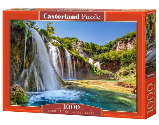 [ CASTOR104185 ] Castorland Land of the Falling Lakes puzzle  - 1000 stukjes
