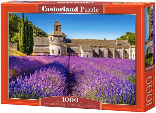 [ CASTOR104284 ] Castorland puzzle Lavender field in Provence, France (1000 stukjes)