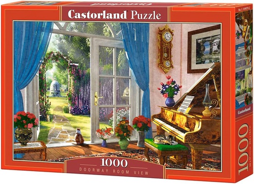 [ CASTOR104079 ] Castorland puzzle Doorway room view (1000 stukjes)