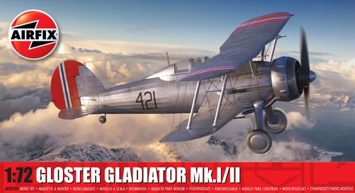 [ AIRA02052B ] Airfix Gloster Gladiator Mk.I/II 1/72