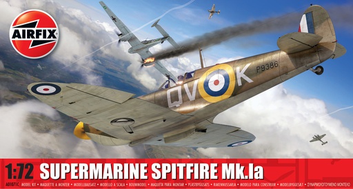 [ AIRA01071C ] Airfix Supermarine Spitfire Mk.Ia 1/72