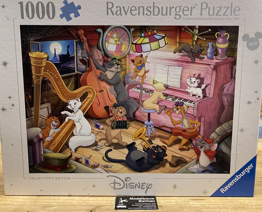 [ RAV7531 ] Ravensburger Aristocats Disney 1000 stukjes