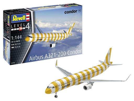 [ RE03788 ] Revell Airbus A321-200 Condor 1/144