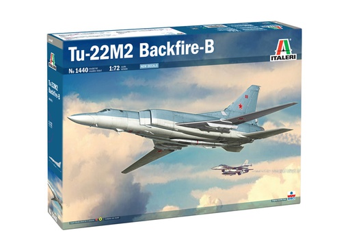 [ ITA-1440 ] Italeri Tu-22M2 Backfire-B 1/72