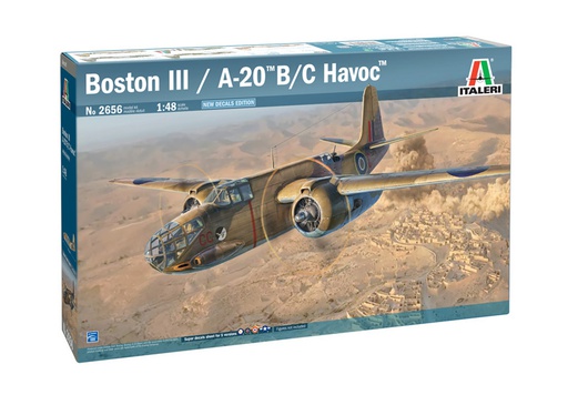 [ ITA-2656 ] Italeri Boston III / A-20 B/C Havoc 1/48