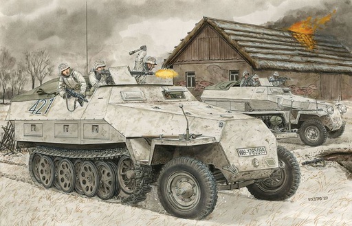 [ DRA6980 ] Dragon Sd.Kfz.251/1 Ausf.D 1/35