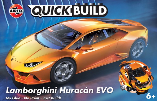 [ AIRJ6058 ] Airfix Lamborghini Huracàn EVO Quickbuild