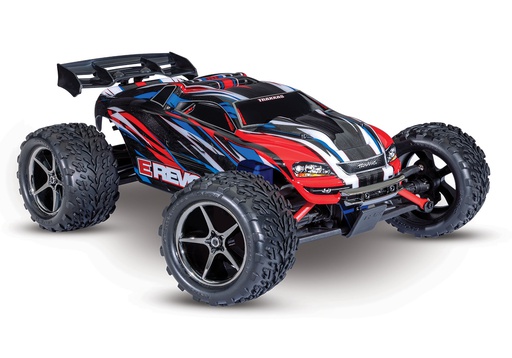 [ TRX-71054-8RED ] Traxxas E-revo 1/16 4x4 USB, Red-Blue