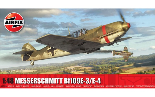 [ AIRA05120C ] Airfix Messerschmitt Bf109E-3/E-4  1/48