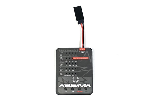 [ ABS2110061 ] Programming Card for V2 Brushed ESC