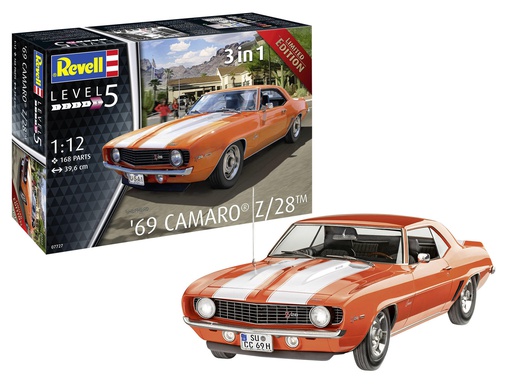 [ RE07727 ] Revell '69 Chevy Camaro 1/24