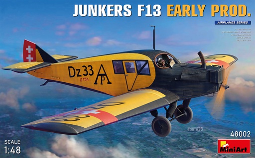 [ MINIART48002 ] Miniart Junkers F13 Early Prod. 1/48