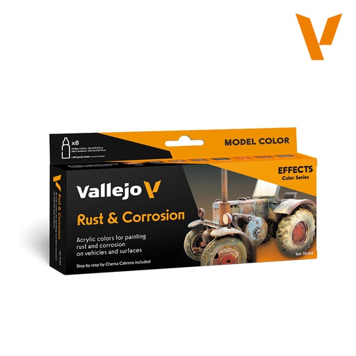 [ VAL70262 ] Vallejo Rust &amp; Corrosion set