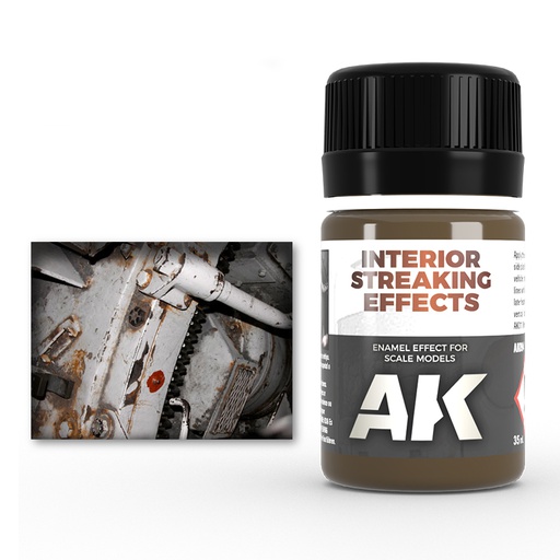 [ AK094 ] Ak-interactive Enamel effects INTERIOR STREAKING GRIME