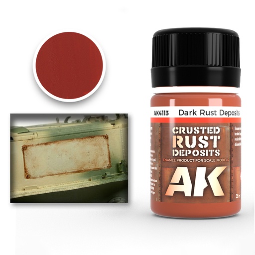 [ AK4113 ] Ak-interactive Enamel effects DARK RUST DEPOSIT