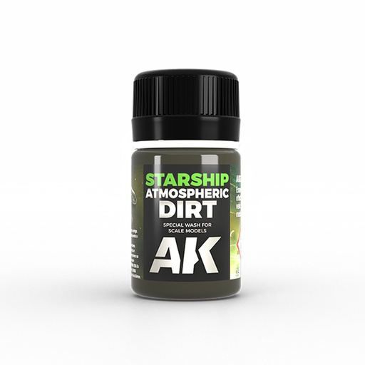 [ AK638 ] Ak-interactive Enamel effects Starship Atmospheric Dirt 