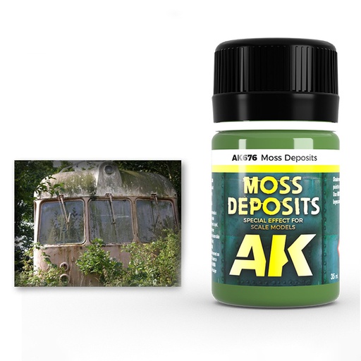 [ AK676 ] Ak-interactive Enamel effects MOSS DEPOSIT