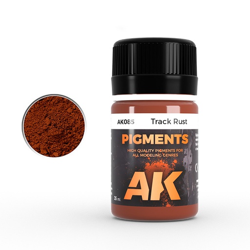 [ AK085 ] Ak-interactive Enamel effects TRACK RUST PIGMENT