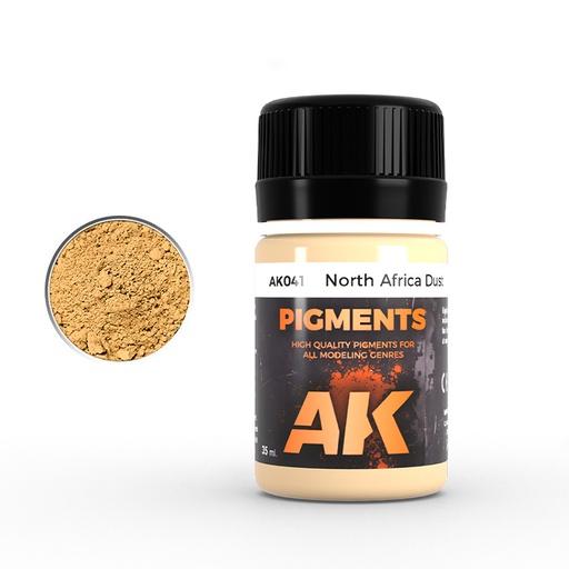 [ AK041 ] Ak-interactive Enamel effects NORTH AFRICA DUST PIGMENT