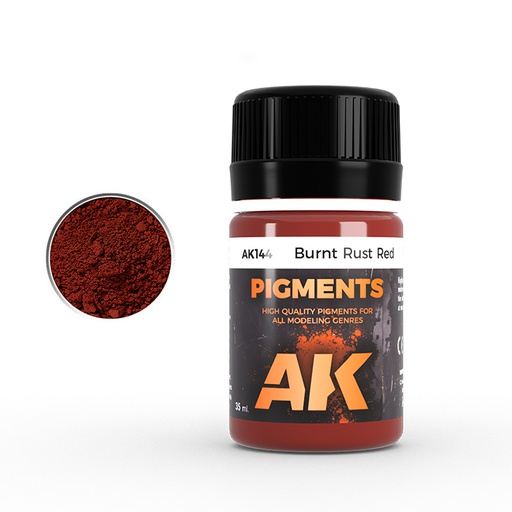 [ AK144 ] Ak-interactive Enamel effects BURNT RUST RED PIGMENT