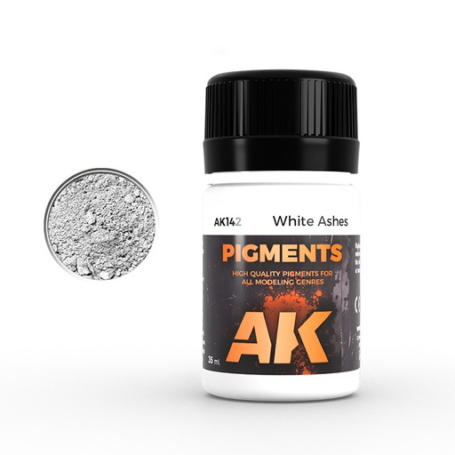 [ AK142 ] Ak-interactive Enamel effects WHITE ASHES PIGMENT