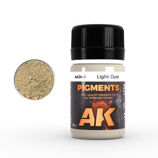 [ AK040 ] Ak-interactive Enamel effects LIGHT DUST PIGMENT