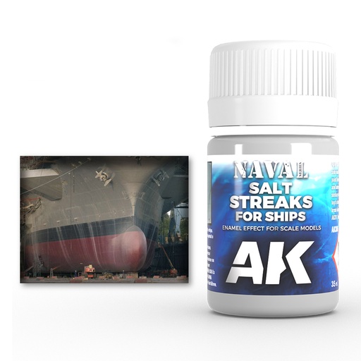 [ AK306 ] Ak-interactive Enamel effects Salt Streaks for Ships