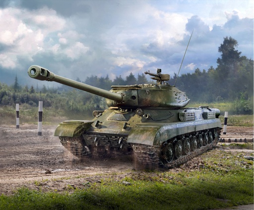 [ ZVE6296 ] Zvezda Soviet Heavy Tank IS-4 1/100