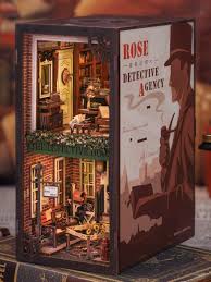 [ CBSZ02B ] DIY Book Nook kit Rose Detective Agency